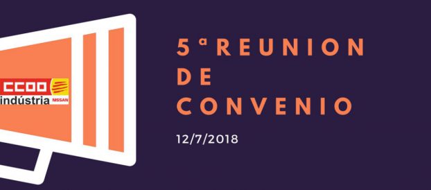5ª Reunión de Convenio Colectivo
